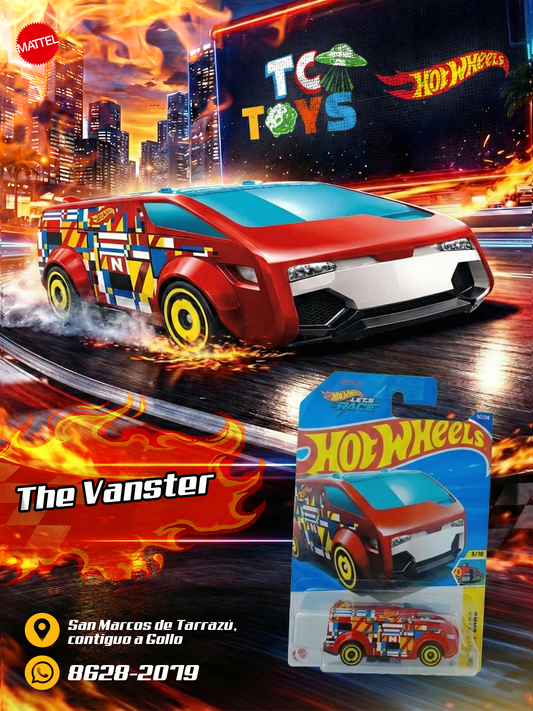 Hot Wheels The Vanster Rojo.
