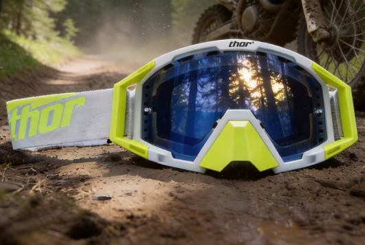 Gafas Thor Blanco con Verde Lente Polarizado