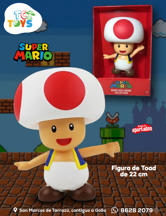 Figura Mario Bros Toad.
