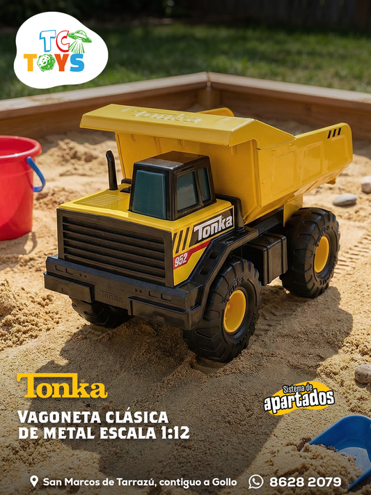 Vagoneta Tonka Clásica de Metal.