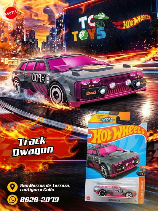 Hot Wheels Track Dwagon Gris.