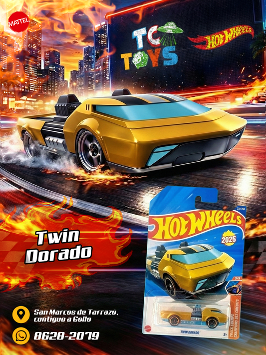 Hot Wheels Twin Dorado.