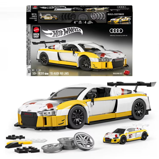 Mattel Brick Shop Audi R8 LMS.