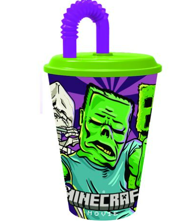 Vaso con Pajilla Minecraft 41430.