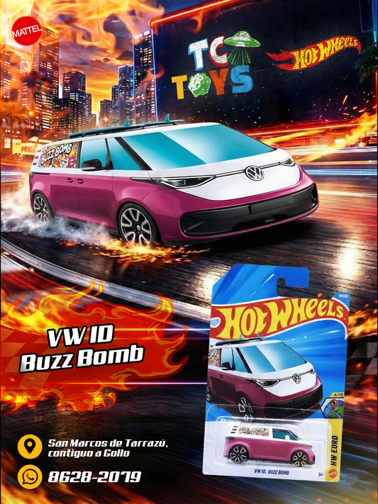 Hot Wheels VW ID. Buzz Bomb Vino.