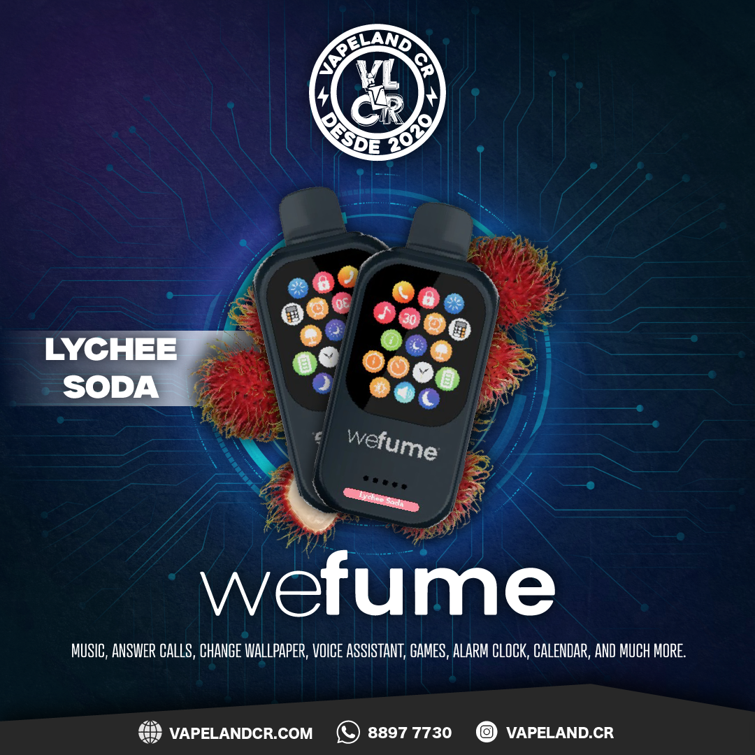 Wefume Lychee Soda 30000 puffs.