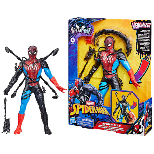 Figura Hasbro Spider-Man Transformación Líquida.