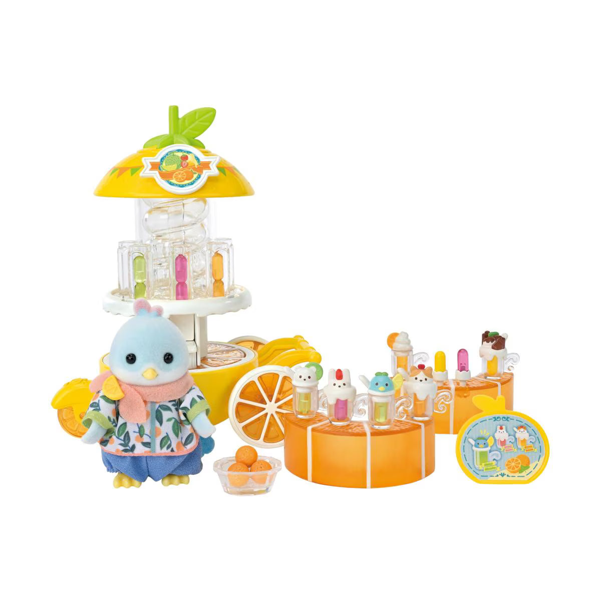 Sylvanian Families Puesto de Zumos de los Cítrico.