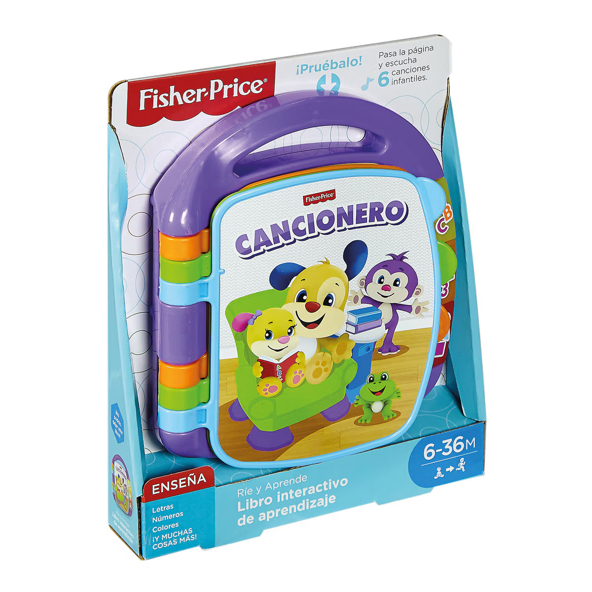 Fisher-Price Cuentos Musicales Aprende Conmigo.