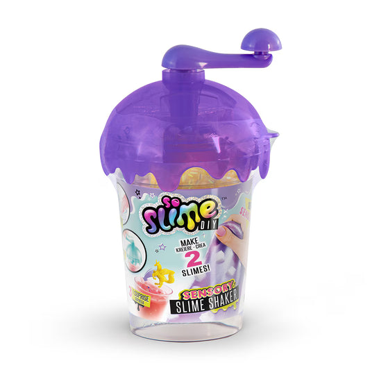 Slime con Agitador Sensorial Morado Canal Toys.