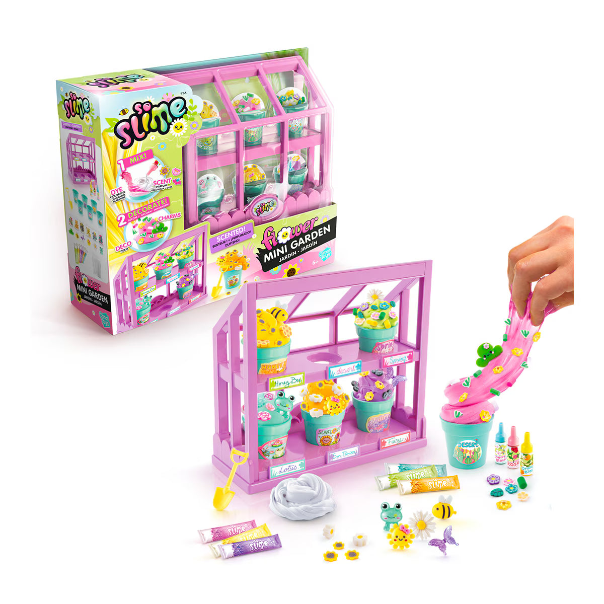 Slime Mini Garden Canal Toys.