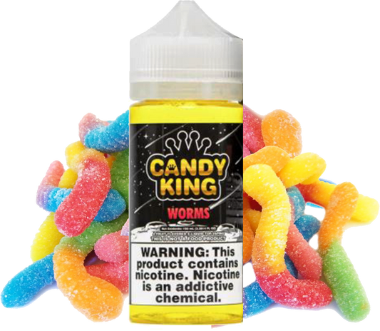 Candy King Worms 3mg.