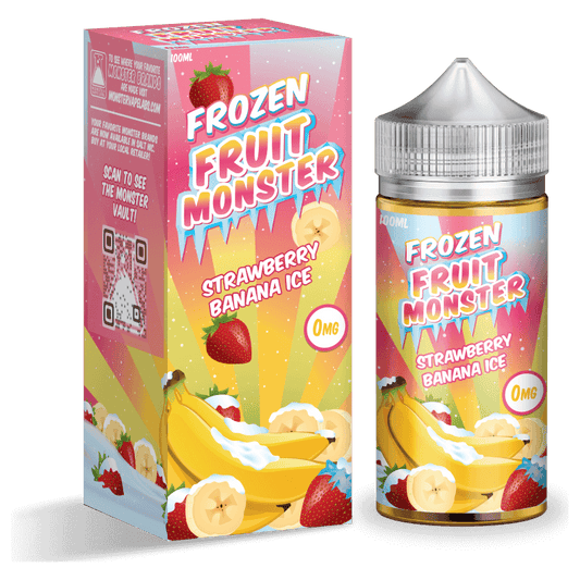 Frozen Fruit Monster Strawberry Banana Ice 0mg, 3mg y 6mg.