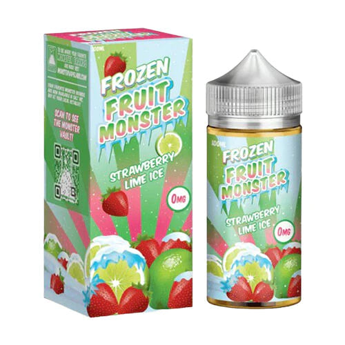 Frozen Fruit Monster Strawberry Lime Ice 0mg, 3mg y 6mg.