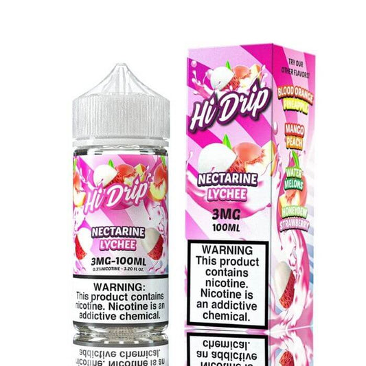 Hi-Drip Iced Nectarine Lychee 3mg y 6mg.