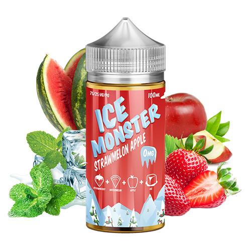 Ice Monster Strawmelon Apple 0mg y 3mg.