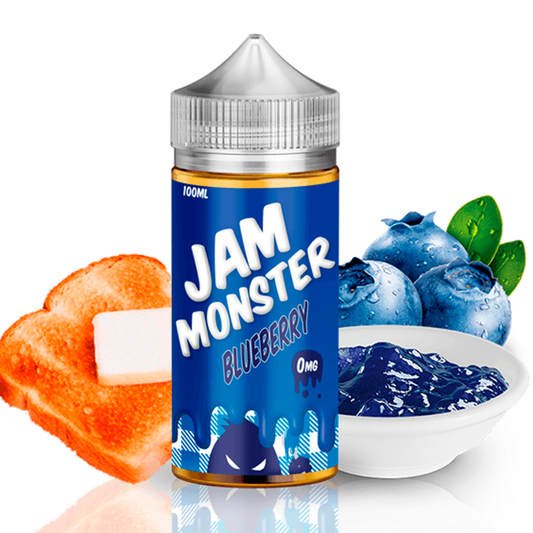 Jam Monster Blueberry 3mg y 6mg.