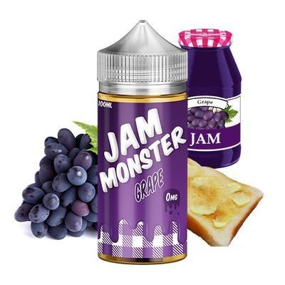 Jam Monster Grape 3mg y 6mg.