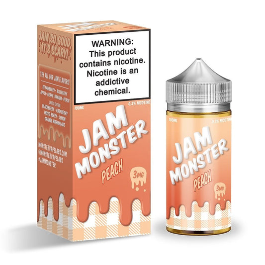 Jam Monster Peach 3mg y 6mg.