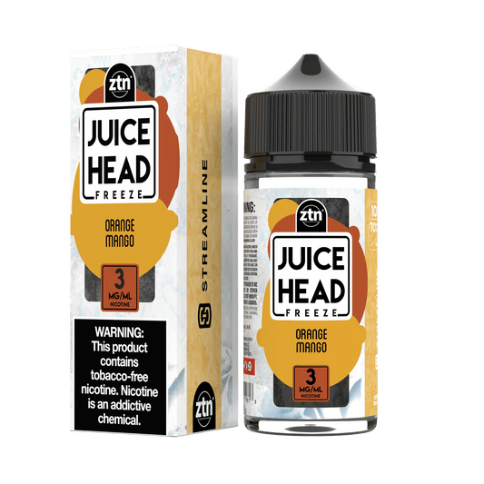 Juice Head Freeze Orange Mango 3mg y 6mg.