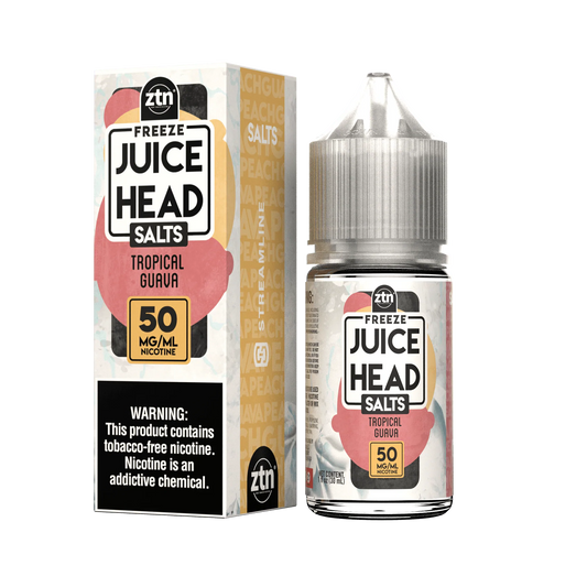 Juice Head Freeze Salts Tropical Guava 35mg y 50mg.