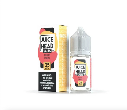 Juice Head Salts Guava Peach 25mg y 50mg.