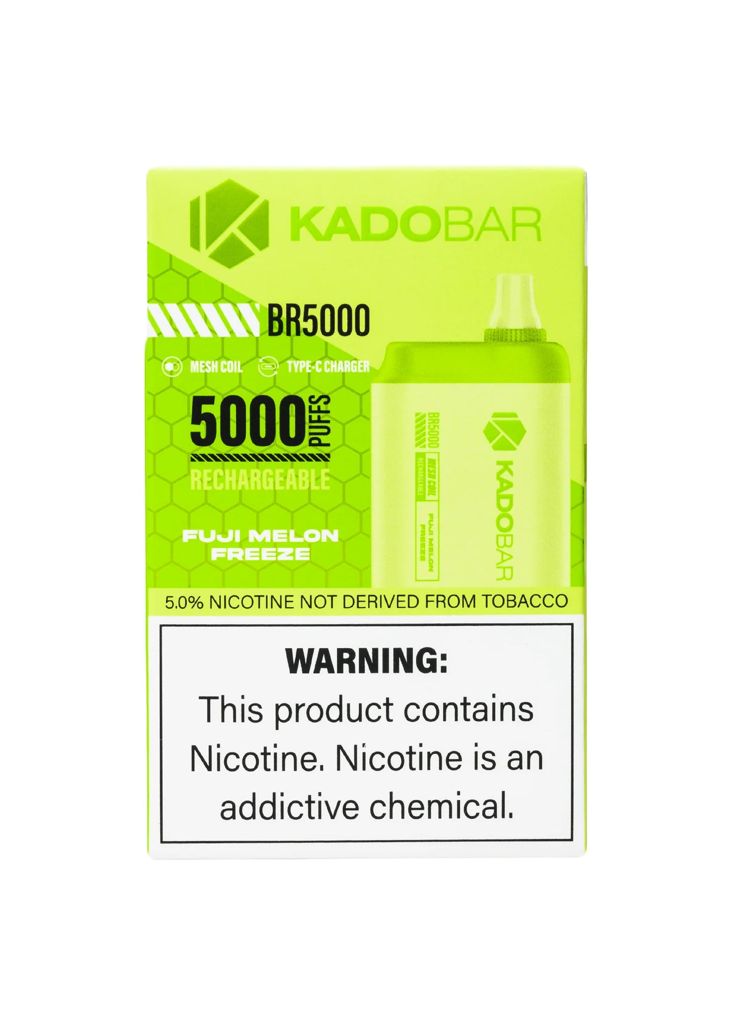 KADOBAR Fuji Melon Freeze 5000 puffs.