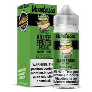 Vapetasia Killer Fruits Melons 3mg y 6mg.