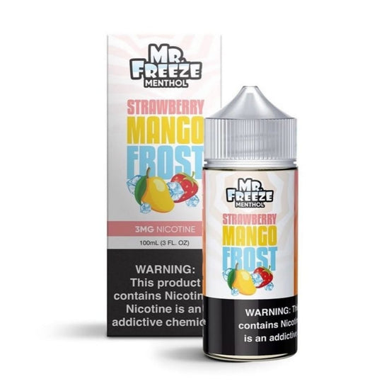 Mr.Freeze Menthol Strawberry Mango Frost 3mg.