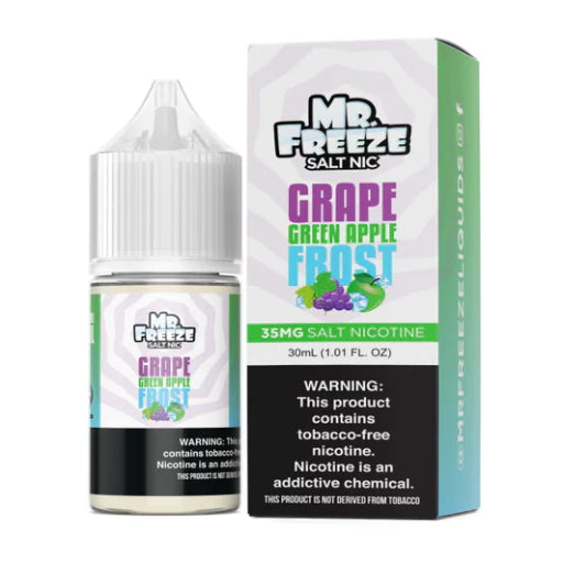 Mr.Freeze Salts Grape Green Apple Frost 35mg.