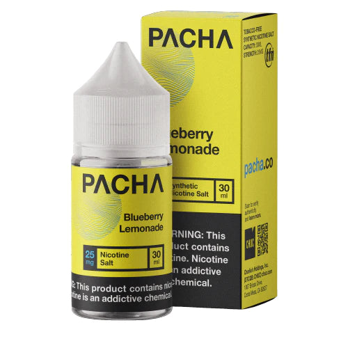 Pachamama  Salts Blueberry Lemonade 25mg y 50mg.