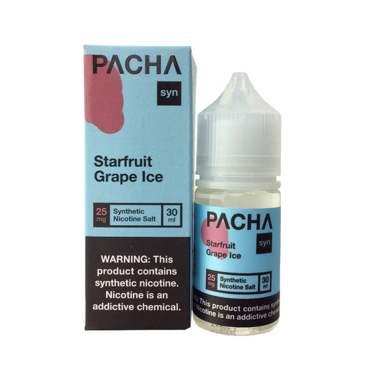 Pachamama Salts Starfruit Grape Ice 50mg.