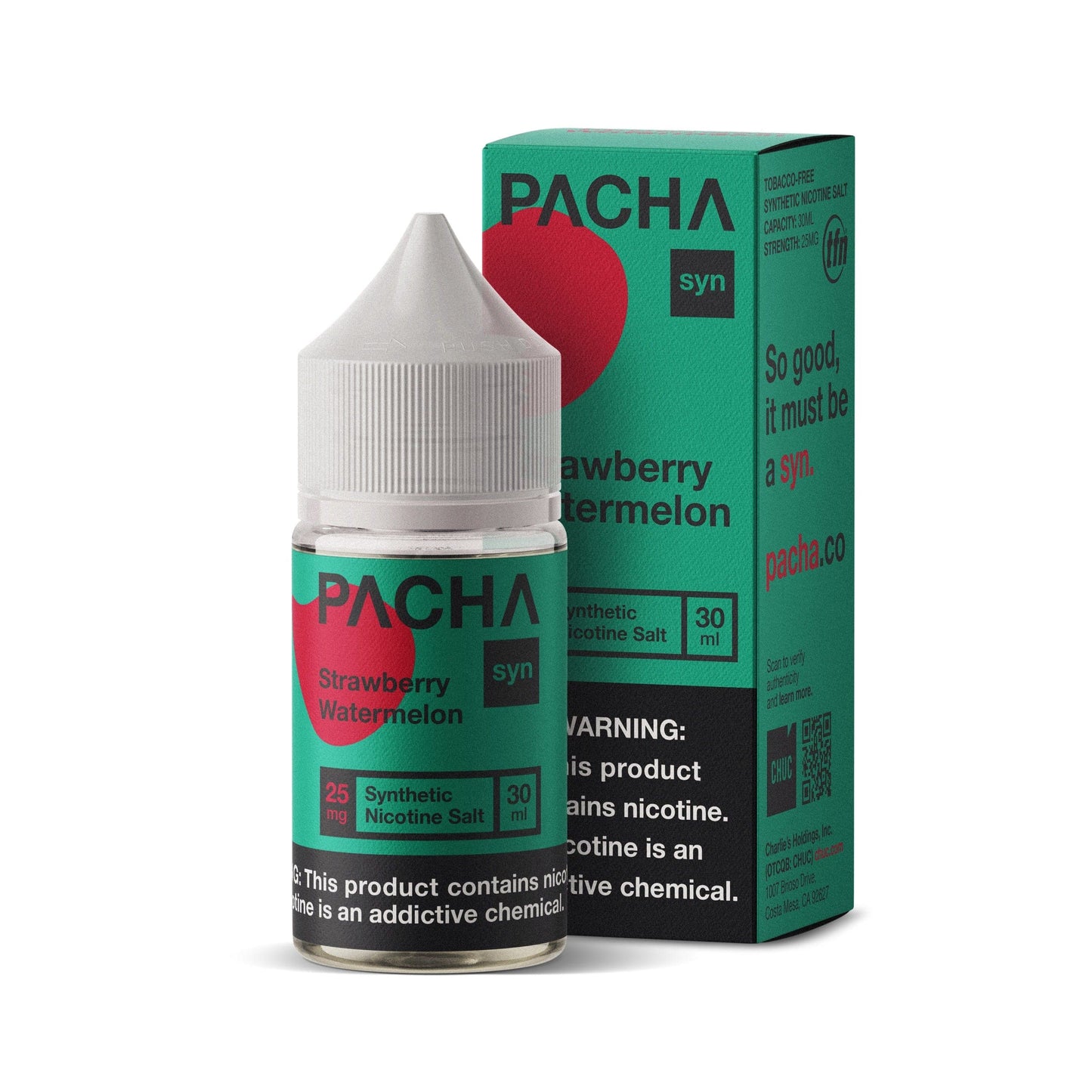 Pachamama Salts Strawberry Watermelon 50mg.