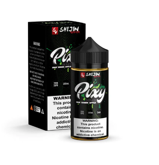 Shijin Pixy Series Sour Green Apple 3mg.