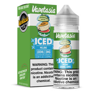 Vapetasia Iced Melons 3mg y 6mg.