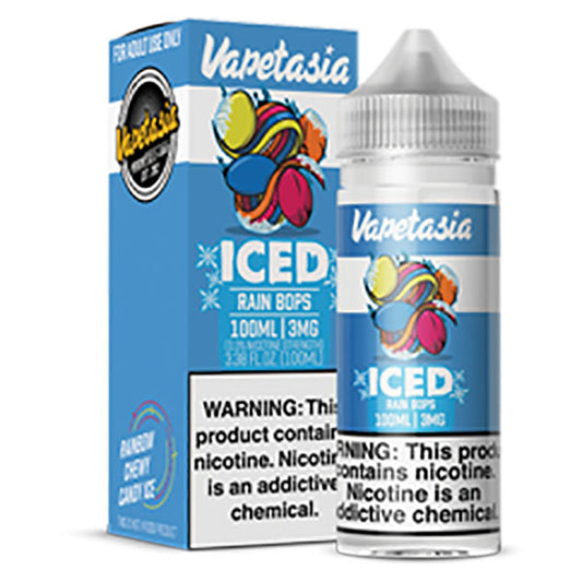 Vapetasia Iced Rain Bops 3mg y 6mg.