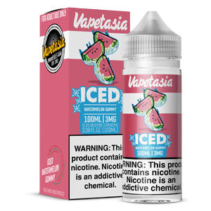 Vapetasia Iced Watermelon Gummy 3mg y 6mg.