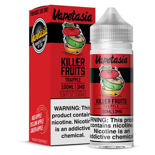 Vapetasia Killer Fruits Trapple 3mg y 6mg.