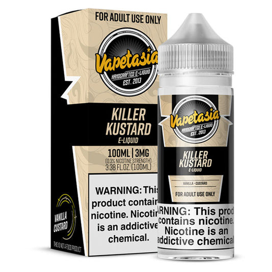 Vapetasia Killer Kustard 3mg y 6mg.