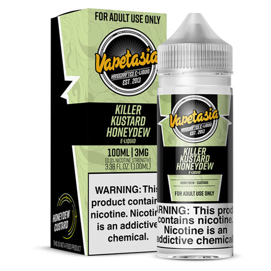 Vapetasia Killer Kustard Honeydew 3mg.