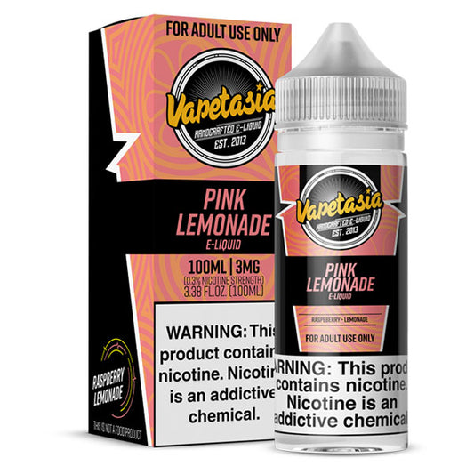 Vapetasia Pink Lemonade 3mg y 6mg.