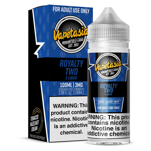 Vapetasia Royalty Two 3mg.