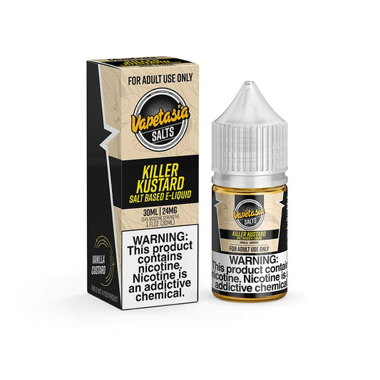 Vapetasia Salts Killer Kustard 24mg y 48mg.