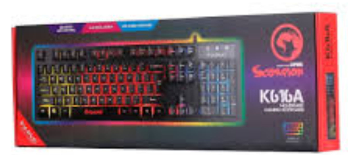 Teclado Scorpion K616A