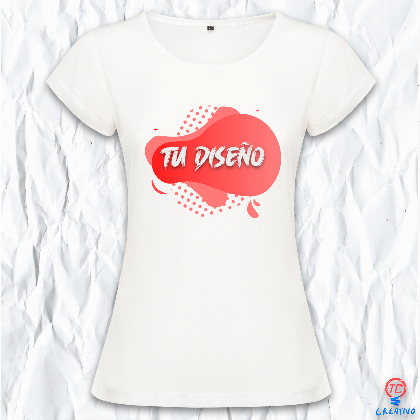 Blusa Blanca Sublimada