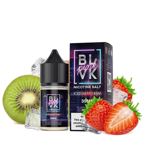 BLVK Pink Iced Berry Kiwi 35mg y 50mg.