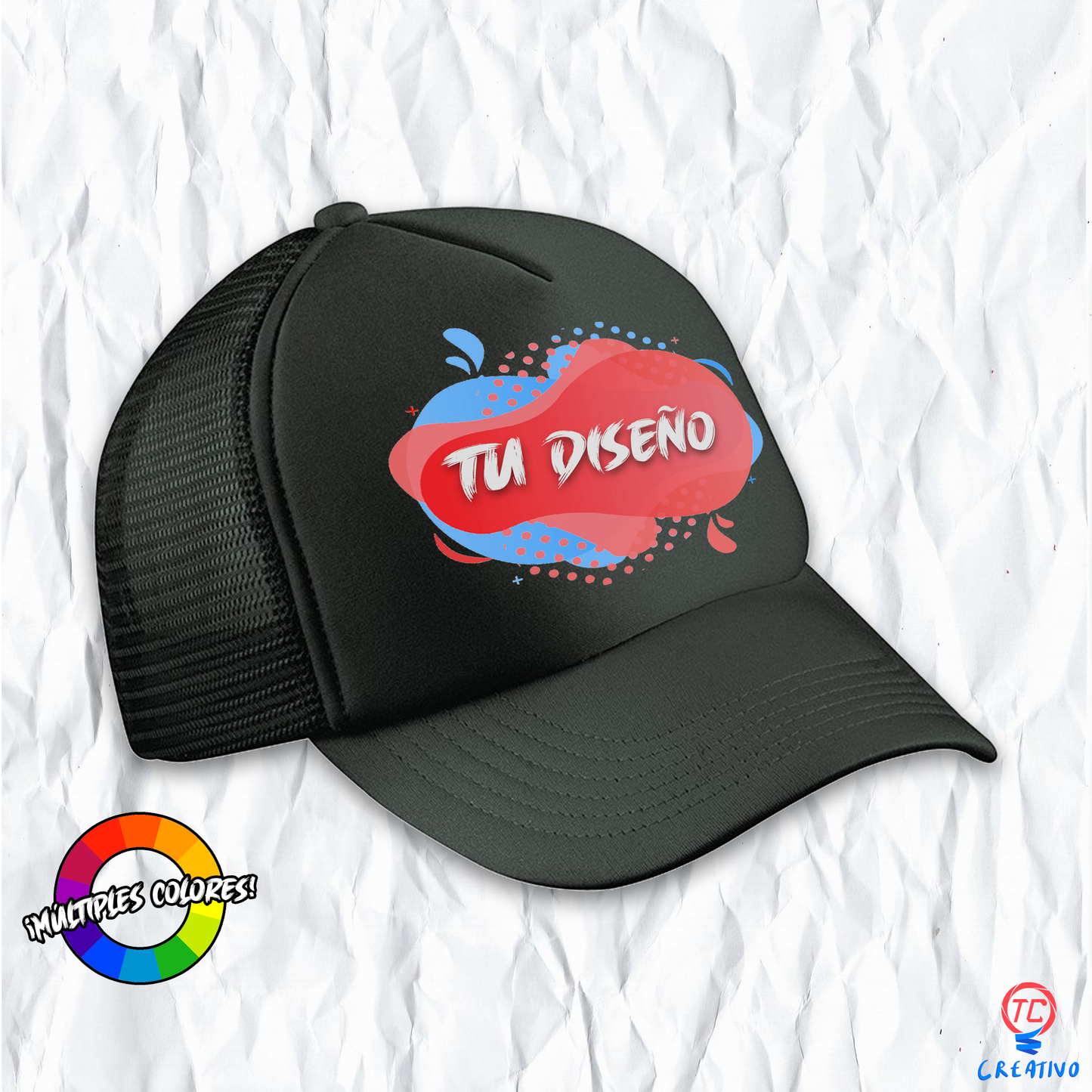 Gorra de Malla Transfer