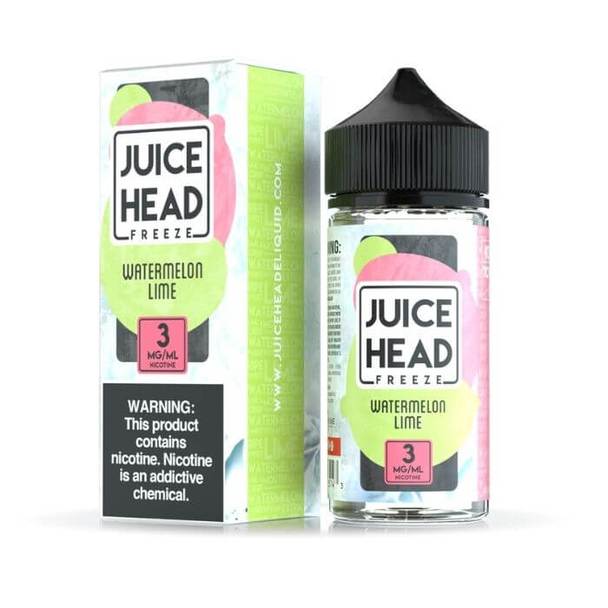 Juice Head Freeze Watermelon Lime 3mg y 6mg.