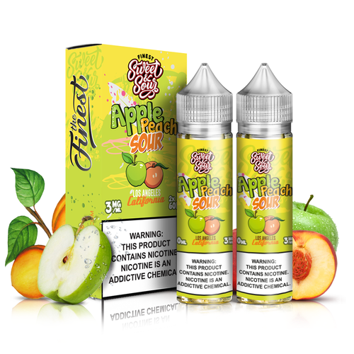 Finest Apple Peach Rings 3mg y 6mg.