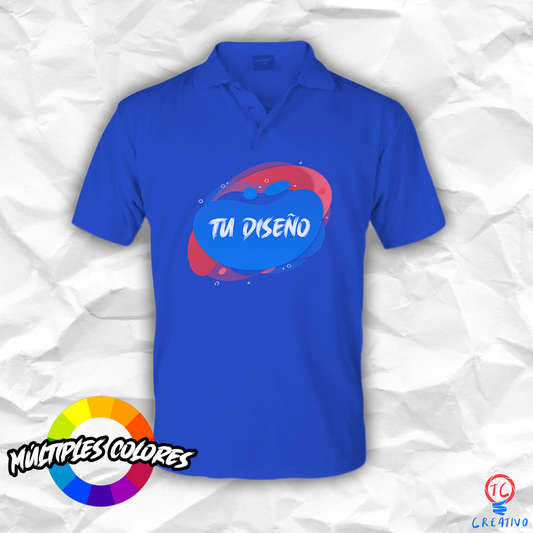Camiseta Tipo Polo Speed Dry Sublimada
